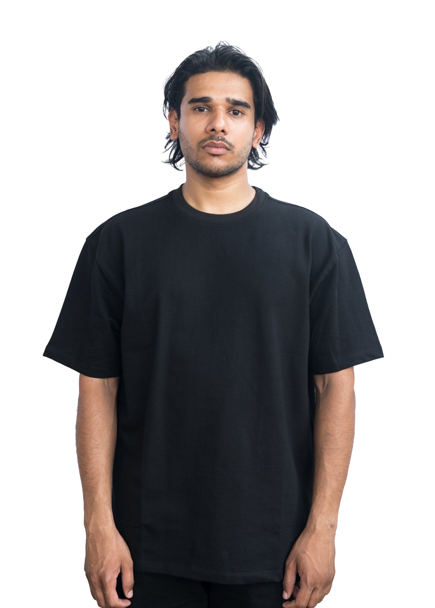 Blank Tee- Black/White Tshirt