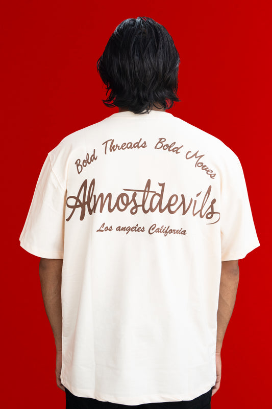 Chainstich - Oats/Coffee Tshirt